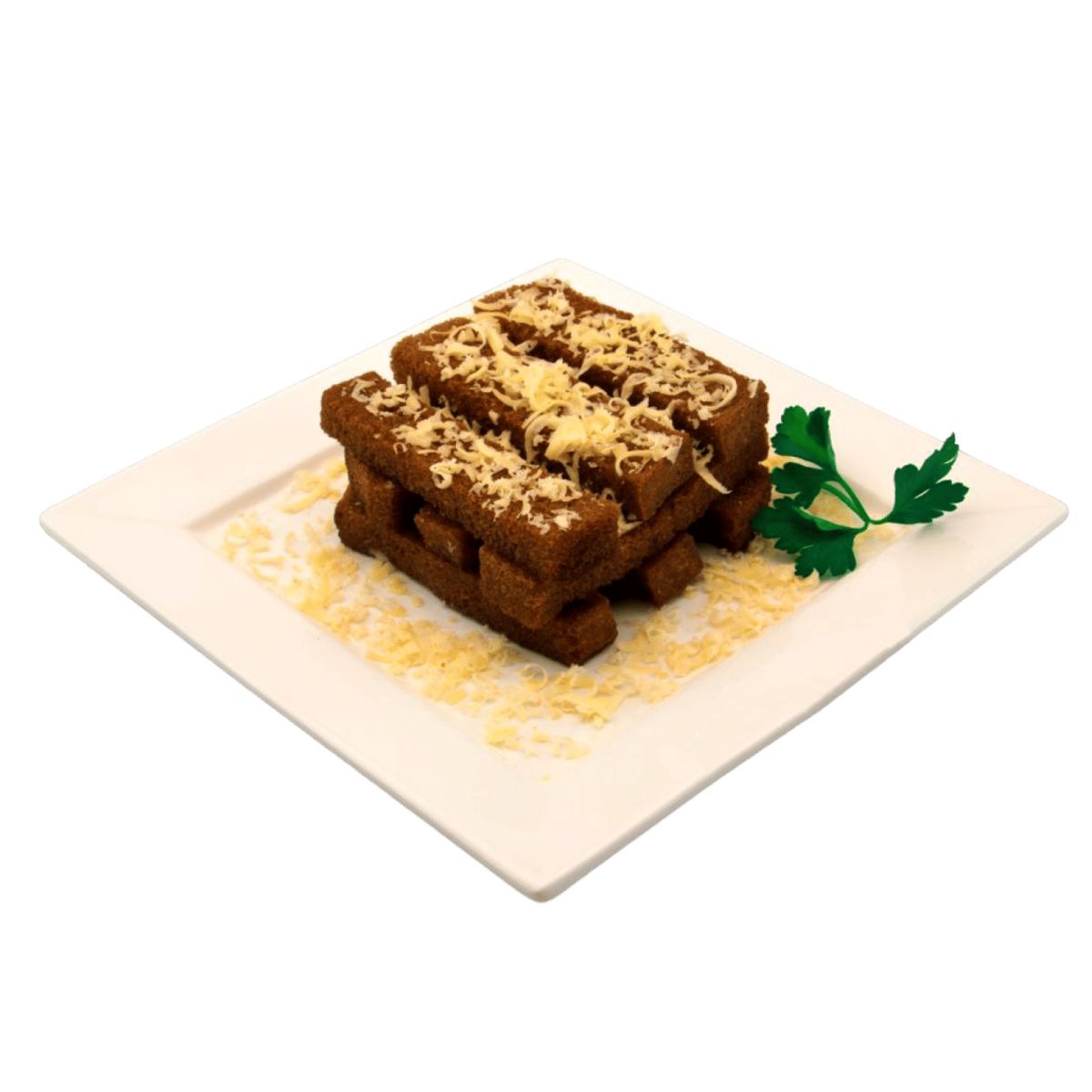 Гренки с сыром