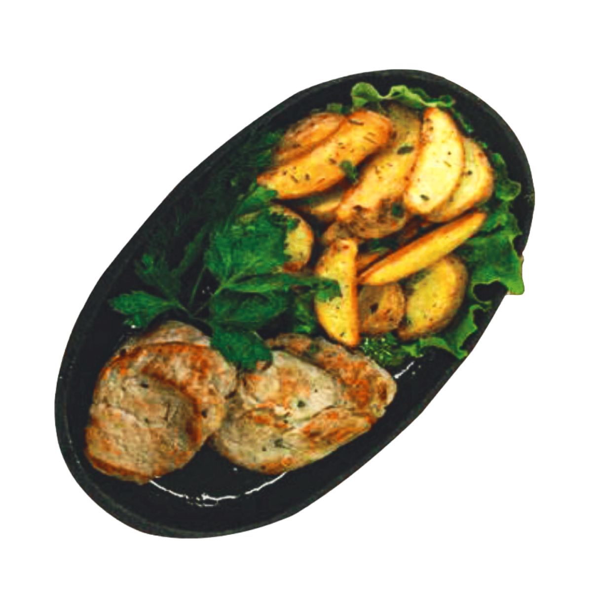 Медальоны из свинины