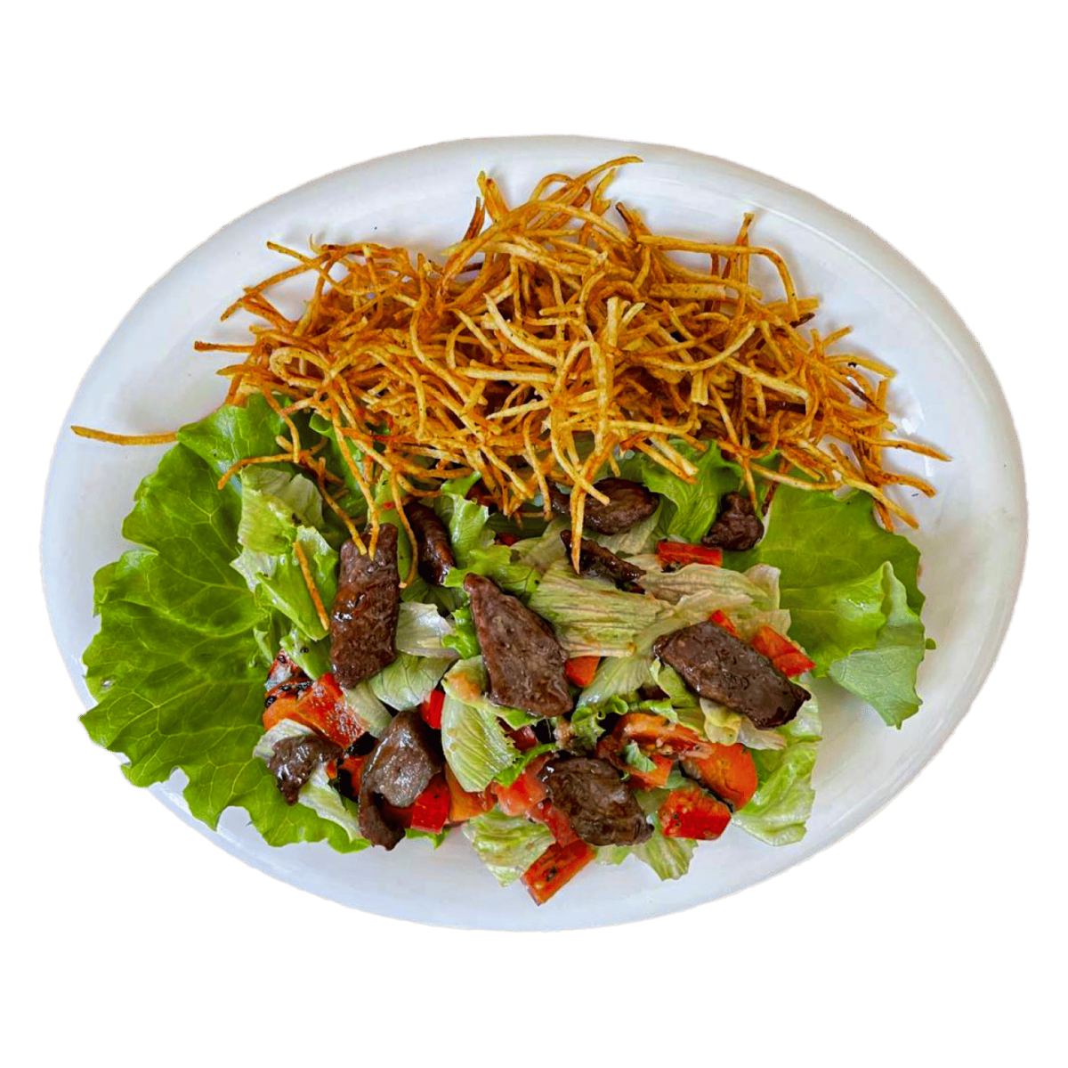 Салат из говядины с картофелем Пай