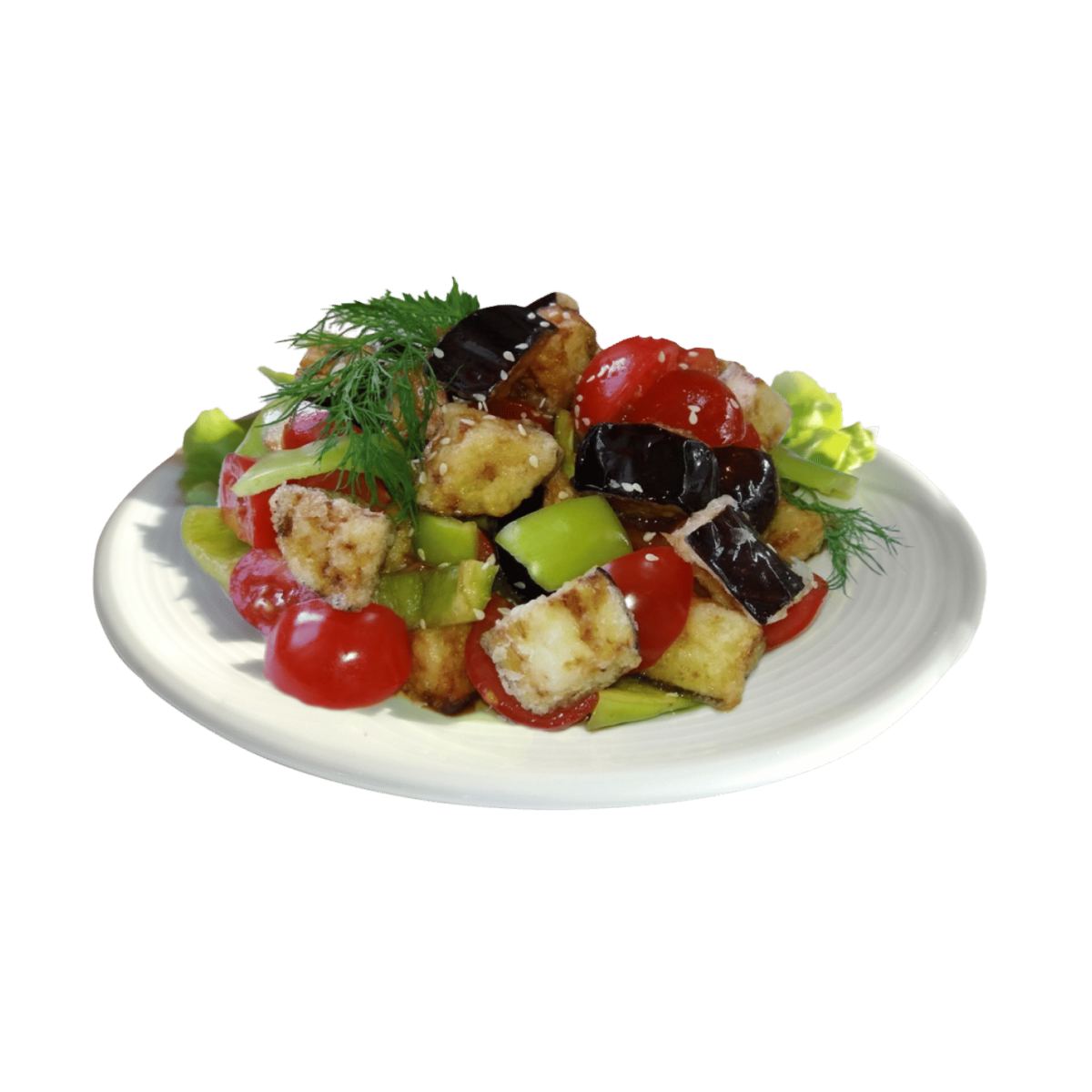 Салат Хрустящий Баклажан